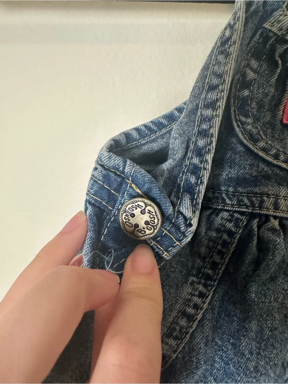 Osh’Kosh Vintage Denim Overalls One Size